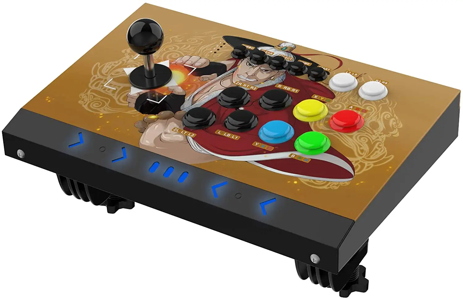  Arcade Fight Stick, 2 players PC Street Fighter Video Game  Controller Fighting Joystick for PC, Nintendo Switch, NEOGEO Mini, NeoGeo  Pro, PS3,Raspberry Pi, PS Classic, Android : Video Games