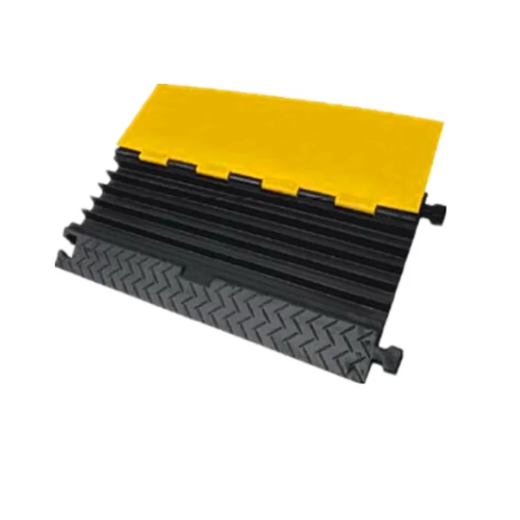 5ch T connector  rubber cable protector ramp bridge cover