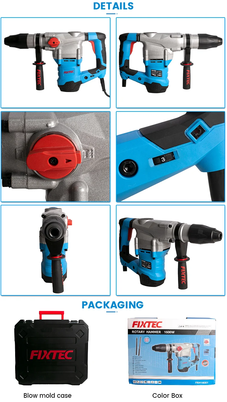 Fixtec Electric Power Tools 1600w Sds 