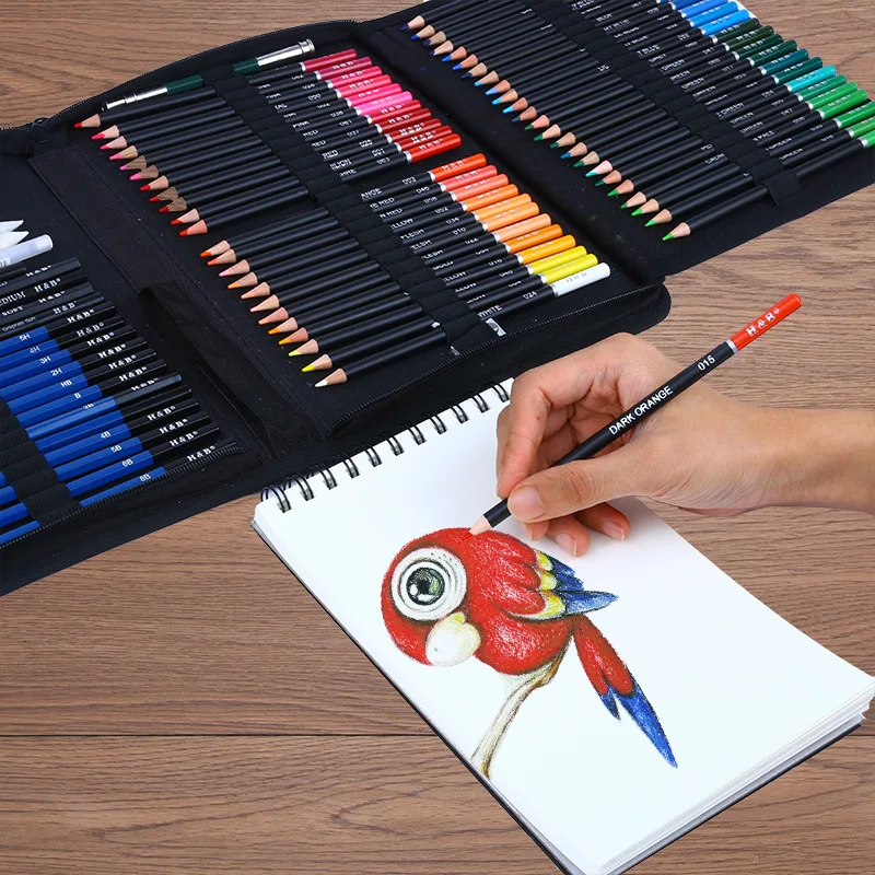 professional colored pencils 126 pc studio