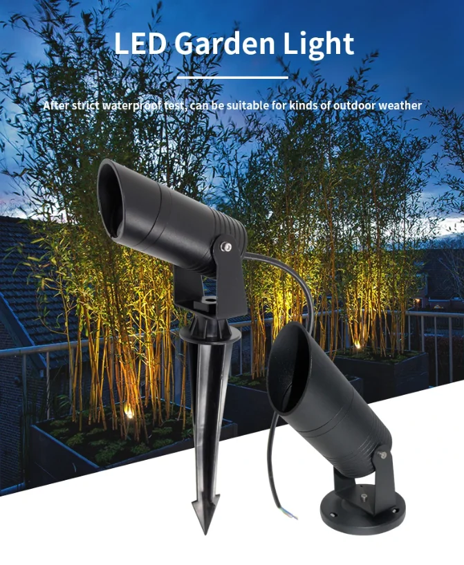 Outdoor Modern Garden Light Waterproof Ip65 Landscape Led Spike 