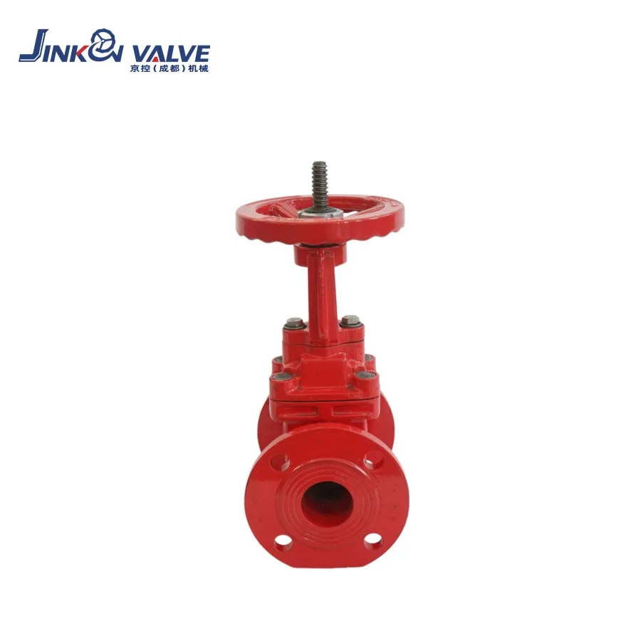 Manual Dual-Purpose Gate Valve Flanged Connection for Potable Water Fire Systems WRAS Certified Ductile Iron Body EPDM Seal