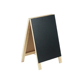 A shape free standing double sided magnetic chalkboard and whiteboard mini chalkboard signs wooden folding chalkboard