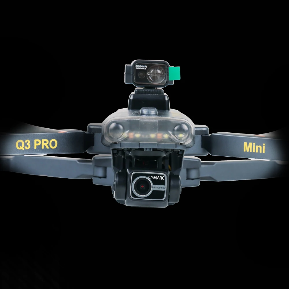 Q3 Pro Mini 2 Drone GPS Drone 4K Profesional  3-Axis Gimbal Dual Camera 5G WIFI FPV RC Quadcopter with Obstacle Avoidance Drone