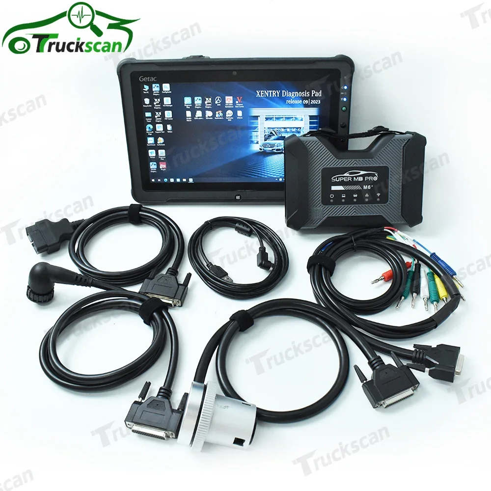 Doip Super Mb Pro M6+ For Benz Car And Truck Diagnostic Tool Mb Star C6 ...