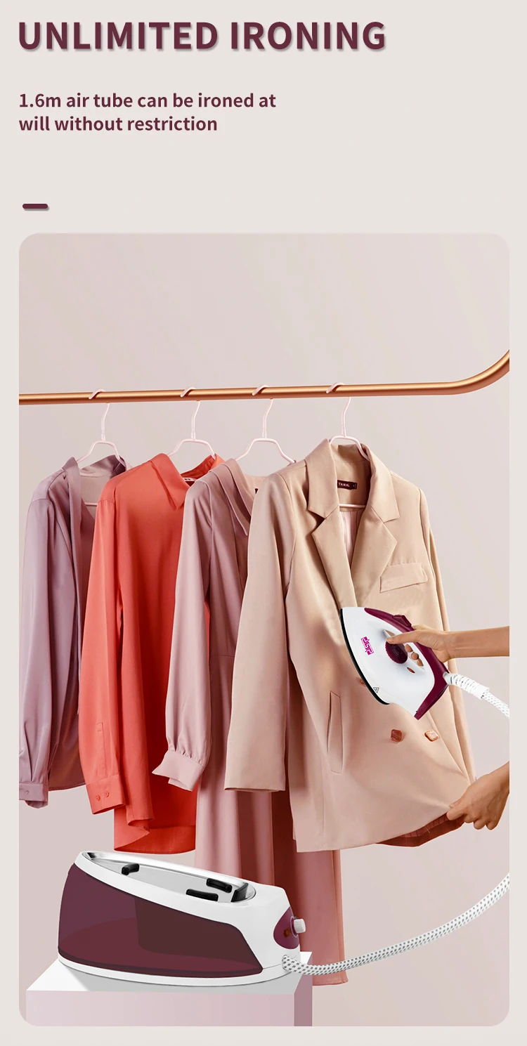 Dsp Professional Electric Portable Laundry Steam With Big Tank Pressing Iron Boiler Machine