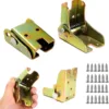 90 degree self-locking hinge