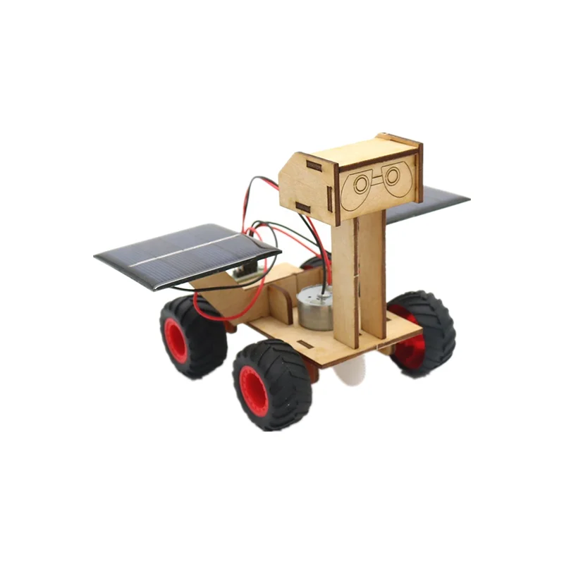Лидер продаж, пазл для детей, деревянная настенная игрушка «сделай сам», робот на солнечной батарее