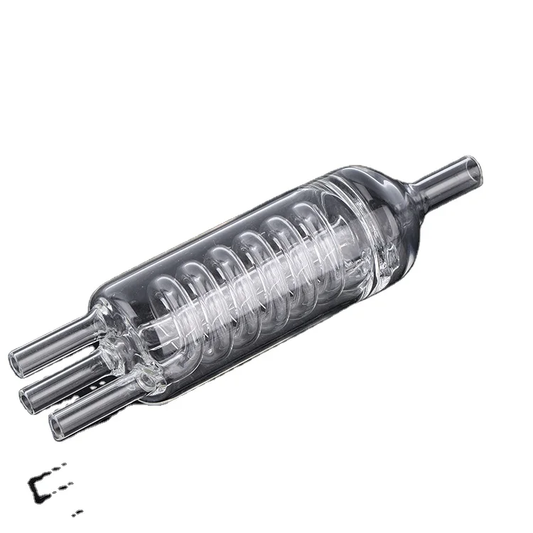 Factory Custom High Temperature Resistant Transparent Quartz Tube Glass Tube Spiral Glass Tube