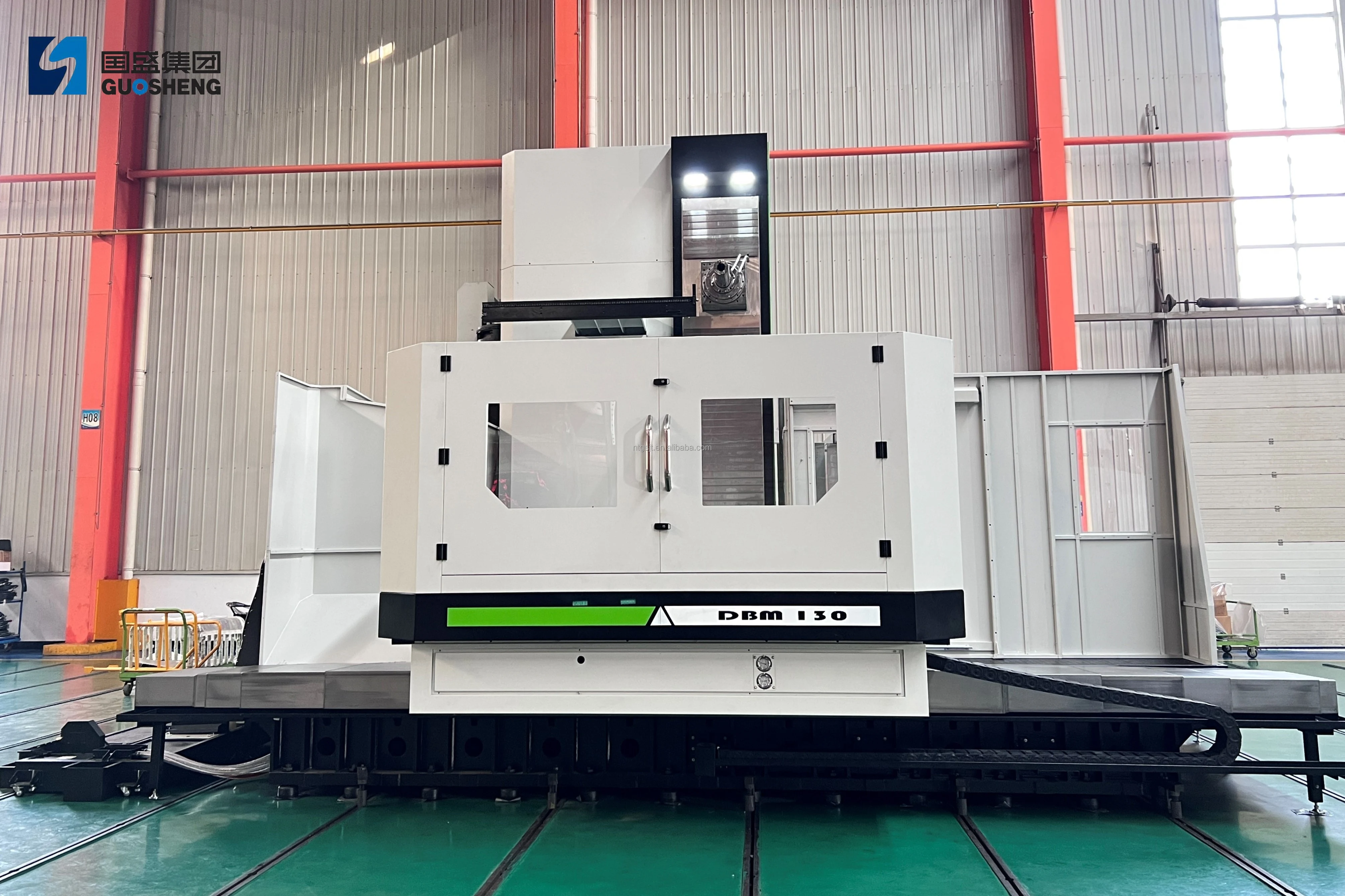 DBM130B 5 Axis CNC Heavy Loading Capacity Horizontal Oil Cylinder Boring Milling Machine