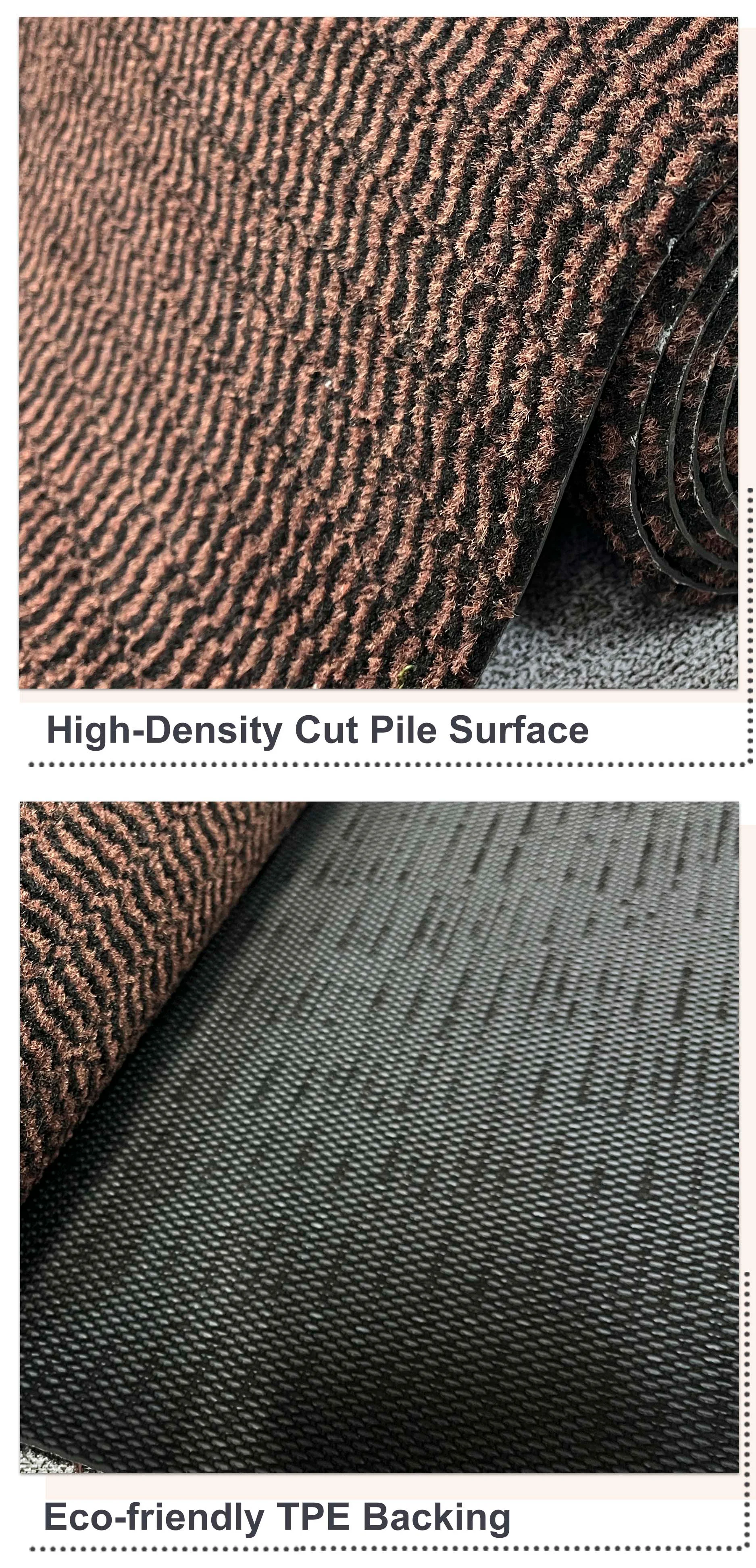 Modern Outdoor Polypropylene Cut Pile Carpet Rug Machine Made Washable TPE Backing Home Carpet(图4)