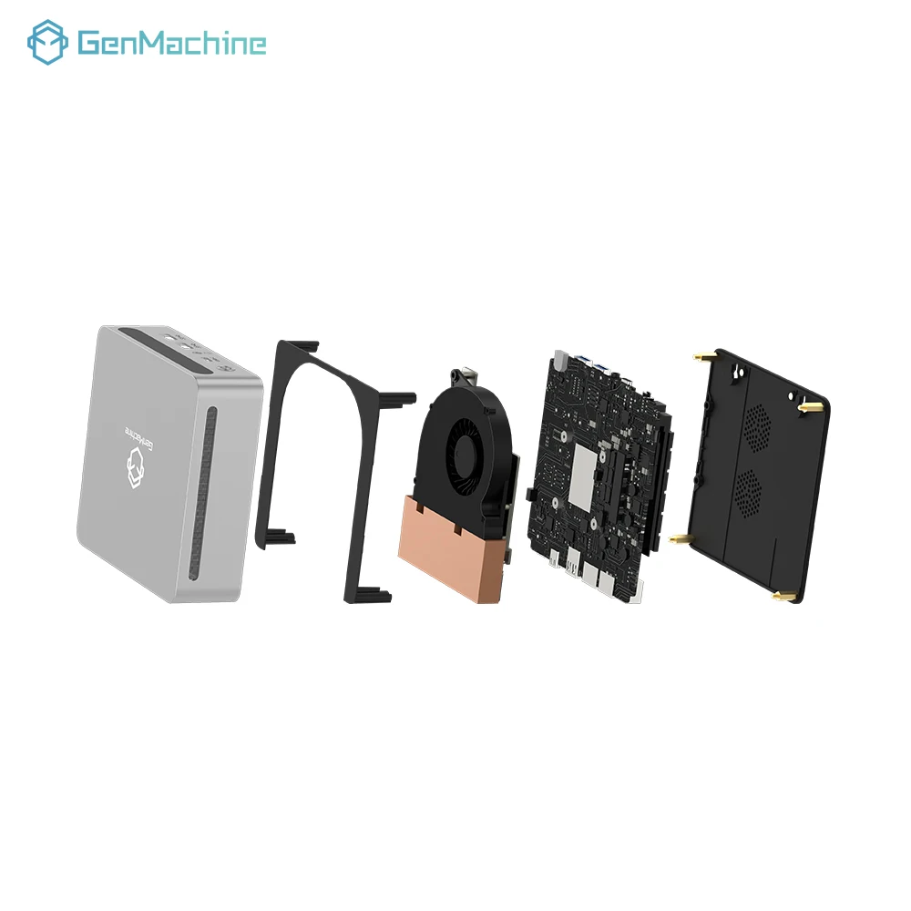 Ryzen 7840HS ES品 / GenMachine / ベアボーン GenMachine Mini PC Office OEM ODM AMD Ryzen 7 7840HS Wifi6