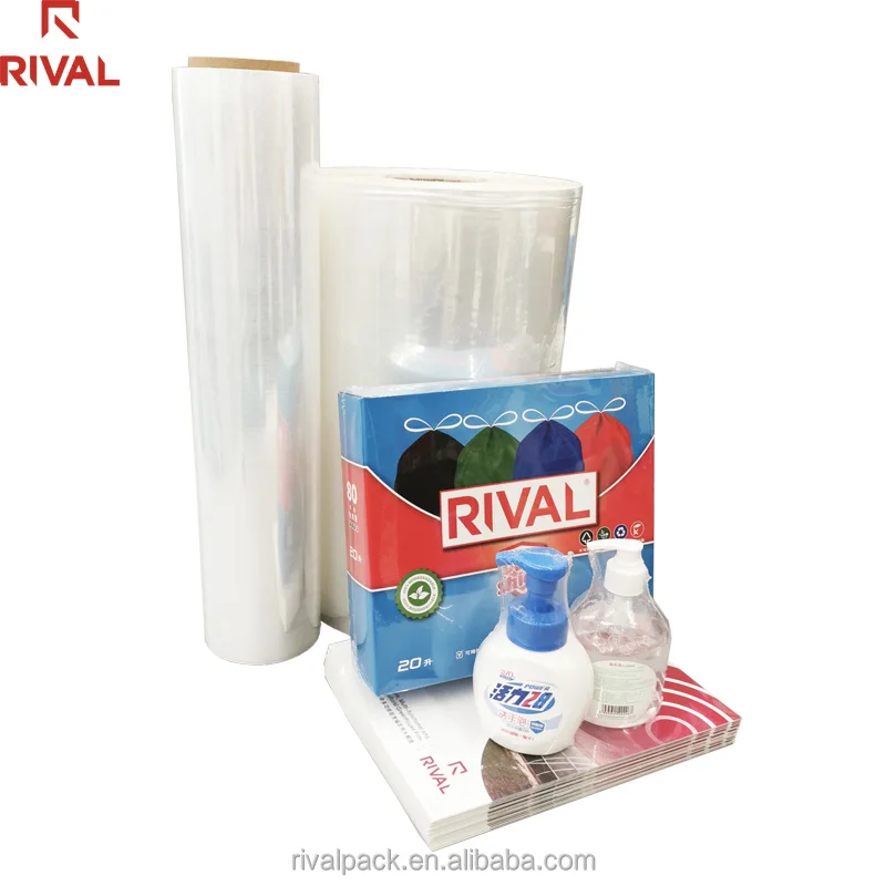 PVC PET Shrink Film for Printing Shrink Labels Plastic Packaging Film