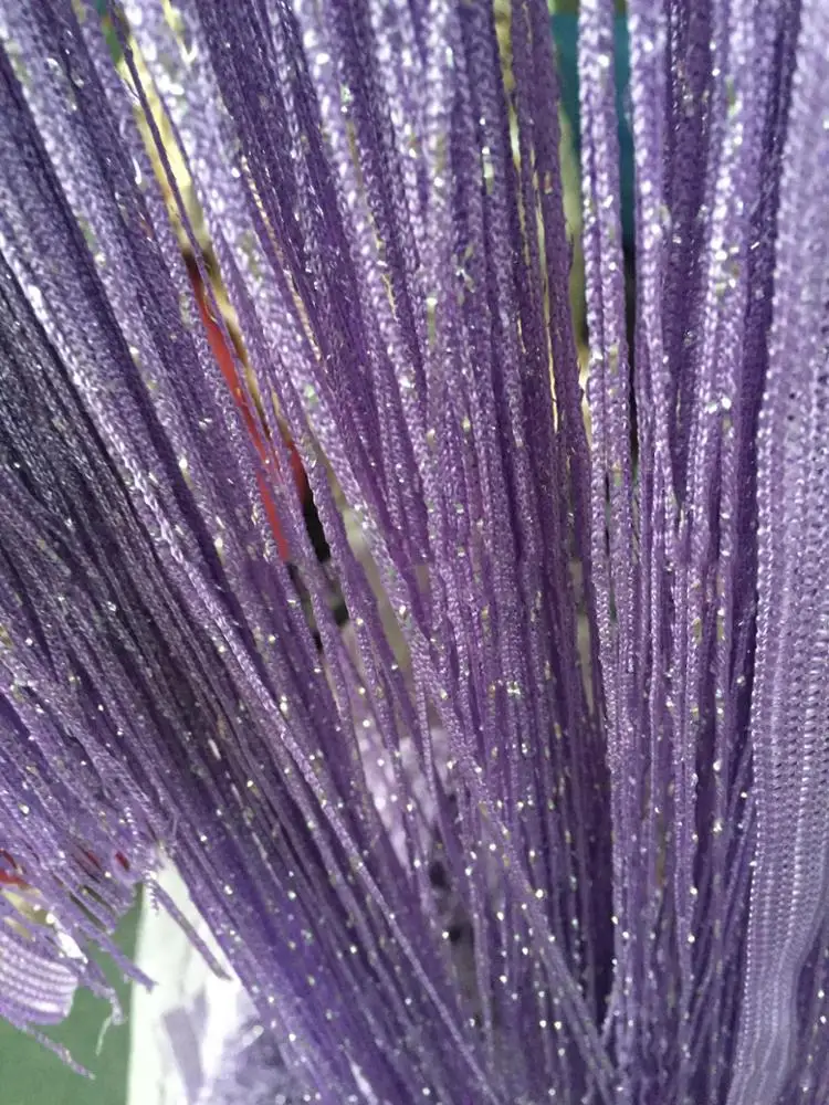 Bravo толстый серебряный подвесной декоративный занавес на свадьбу