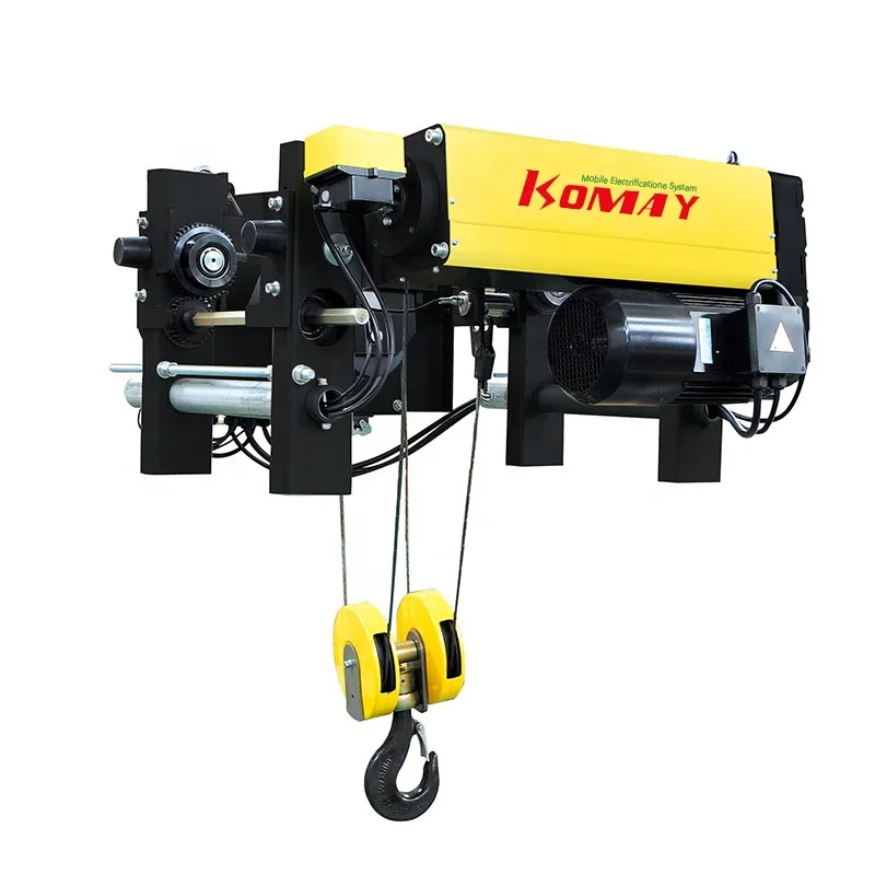 2Ton 5Ton 10Ton European Wire Rope Hoist Single Girder Electric Hoist for Crane