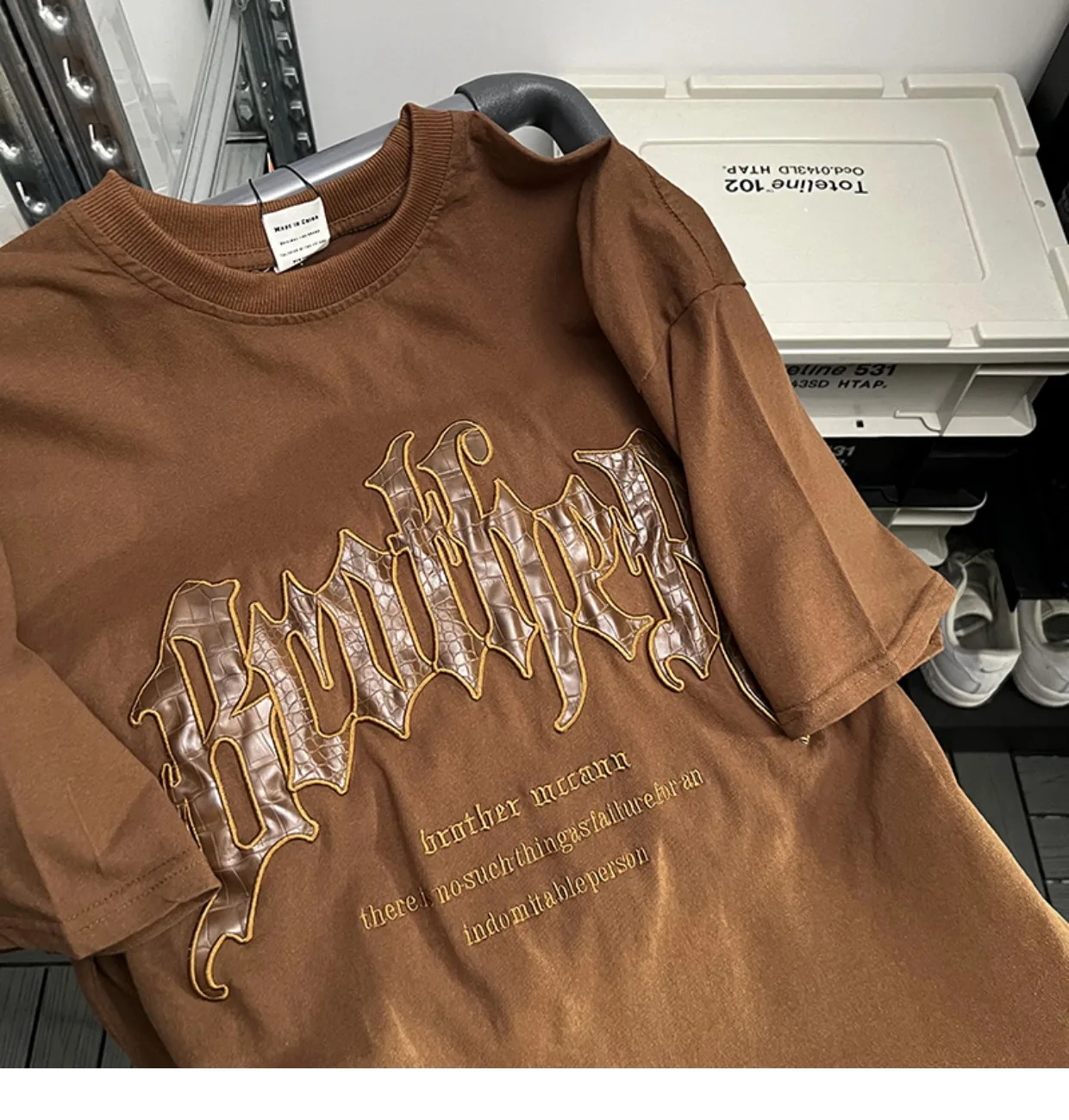Vintage T-shirts BREAKSILENCE American washed and old summer short-sleeved t-shirts