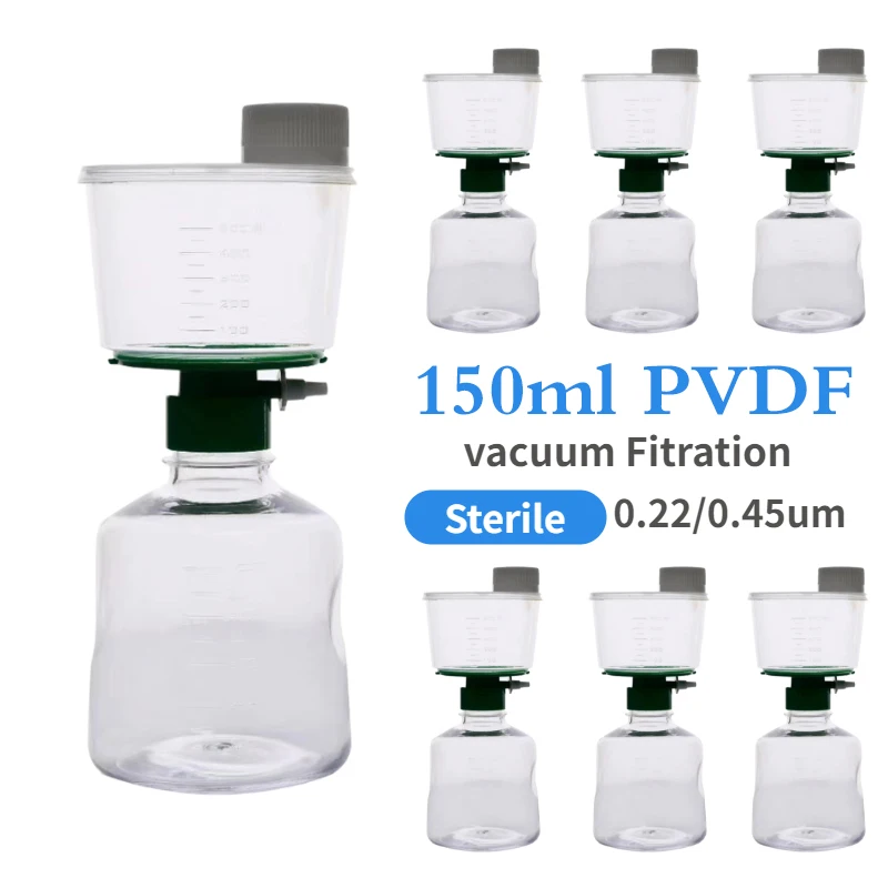 Disposable Plastic Laboratory Membrane Filter Funnel Vacuum Filtration Apparatus