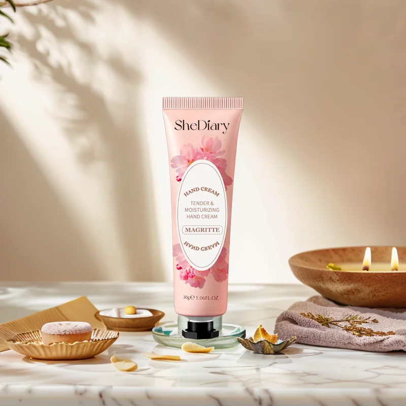 Crema de manos Shediary Plant, loción hidratante para el cuidado blanqueador, crema de manos de etiqueta privada para manos adecuadas para secar