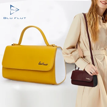 High quality women tote bag pure leather handbags real leather ladies bag
