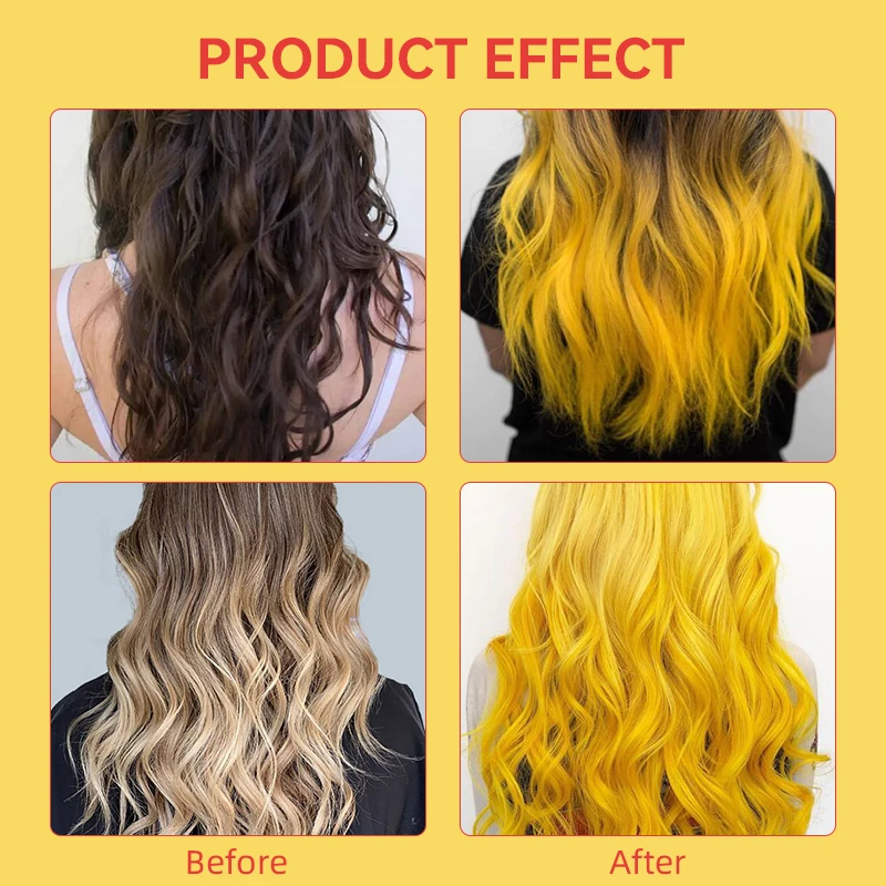 Disaar Argan Oil Nature Golden Shampoo Cover Gray White Hair Organic Hair Dye Shampoo of Gold