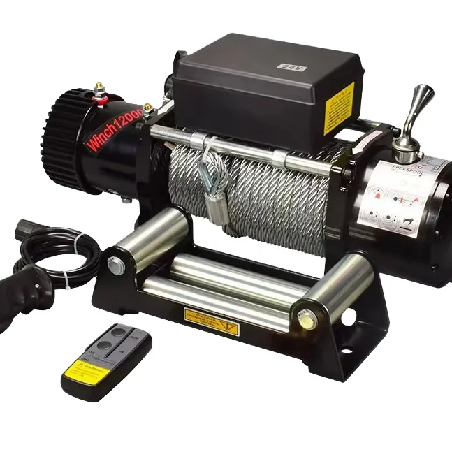 Лебедка 12000lbs строительный материал подъемные лебедки Кабельные