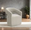 taupe + Engineered Wood + Fabric