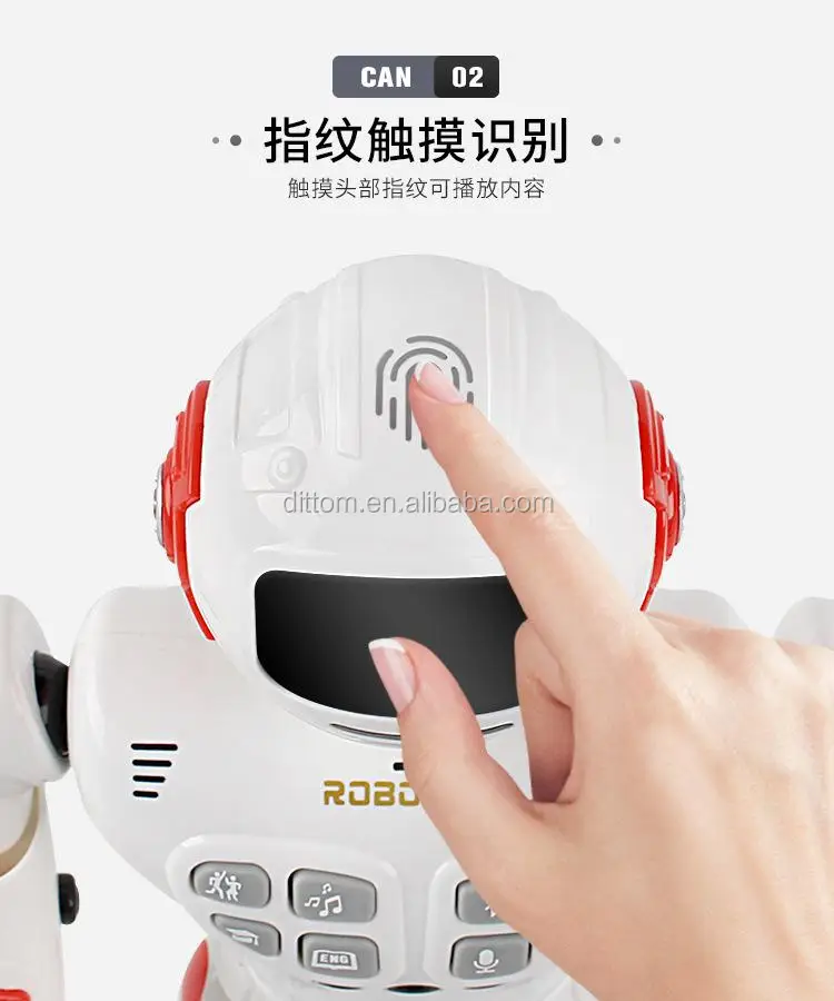 APP Gesture Sense Robot Touch Intelligent Robotic Player(music)