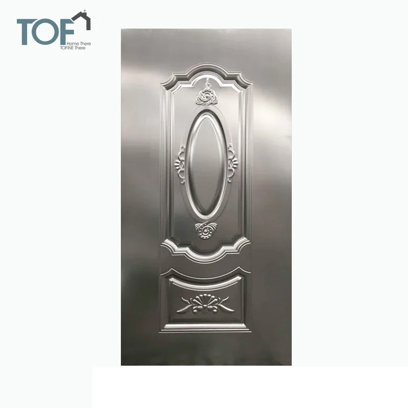 Iron Sheet Board Design Embossed Stamped Steel Door Sheet  Skin  for Steel Door