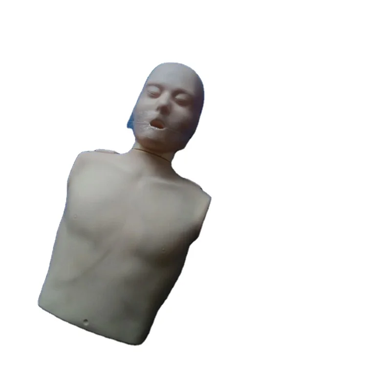 
 BIX-CPR100-A сердечно-легочной реанимации Учебная модель половина тела сердечно-легочной реанимации манекен со светодиодной подсветкой обратной связи  