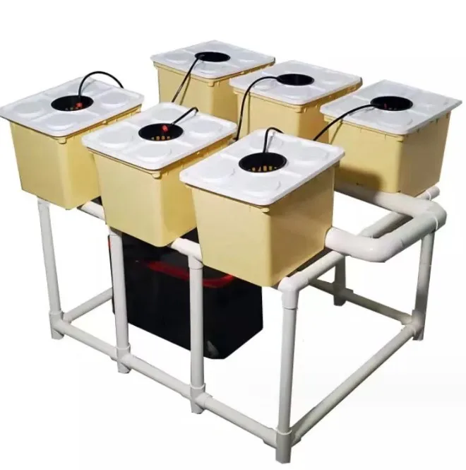 Greenhouse Hydroponic Growing Systems Dutch Bucket Planting System for ...