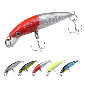 6cm 4g Slow Sinking Micro Plastic Minnow Bait Lure Set for Freshwater Stream for Carp Bottom Fishing Artificial Hard Bait Cod – Minnow – view 2