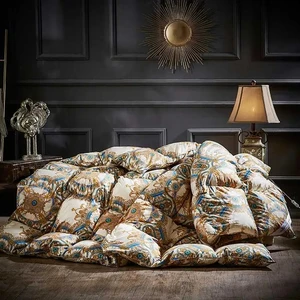 Printed Soft Comfortable Bedding Quilt Cover Duvet Cover Machine Washable Bedding Set Quilt Sets