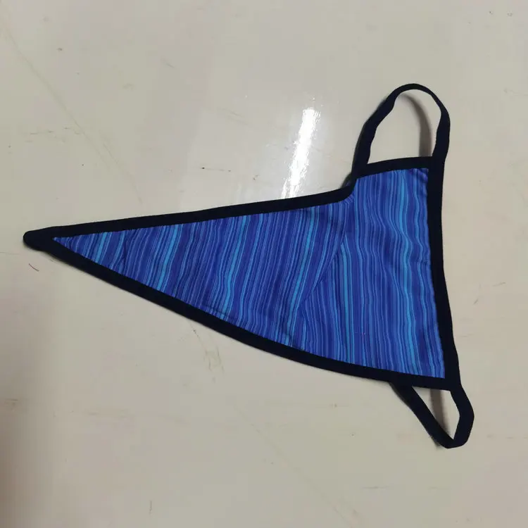 0.1 Dollars Model CG039 Different Size Stock Ready Women's Female Thongs and G String Underwear With Blue Color