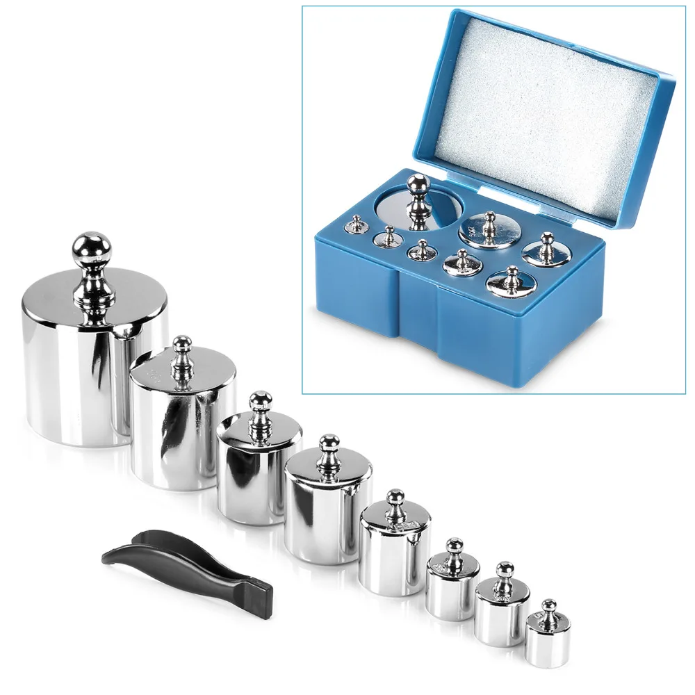 NOEVIR WEIGHT BALANCE SP 90粒 6箱セット Neewer 8 Pieces Stainless Steel Calibration Weight Set with
