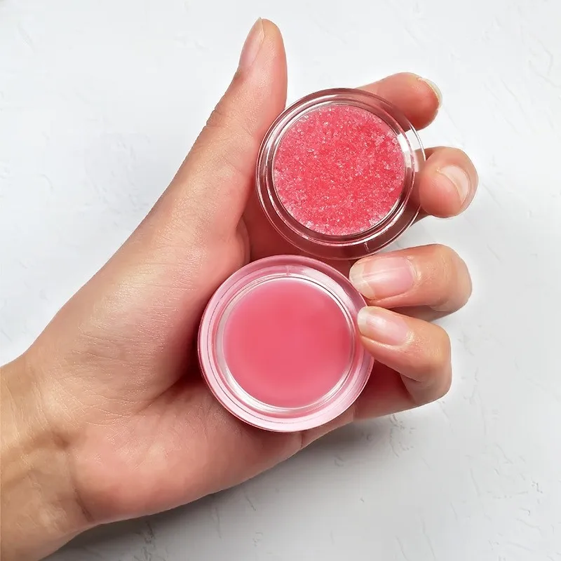 2 in 1 Exfoliating Sugar Lip Scrub & Lip Balm Private Label