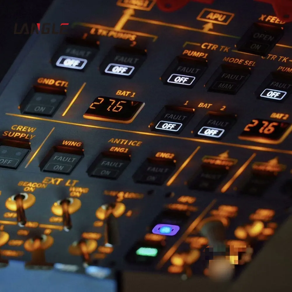 Sim Racing Cockpit Comfortable Airbus A320 Left EFIS Control Simulated ...