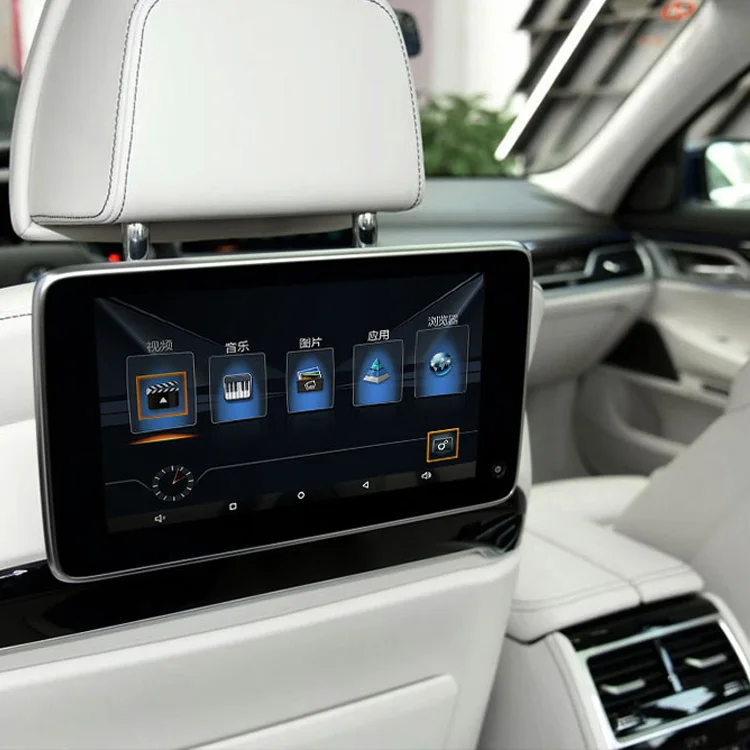 Монитор на подголовник для BMW, развлекательный MP5-плеер на заднее сиденье автомобиля Mercedes Benz, ЖК-монитор на заднее сиденье, сенсорный экран Android