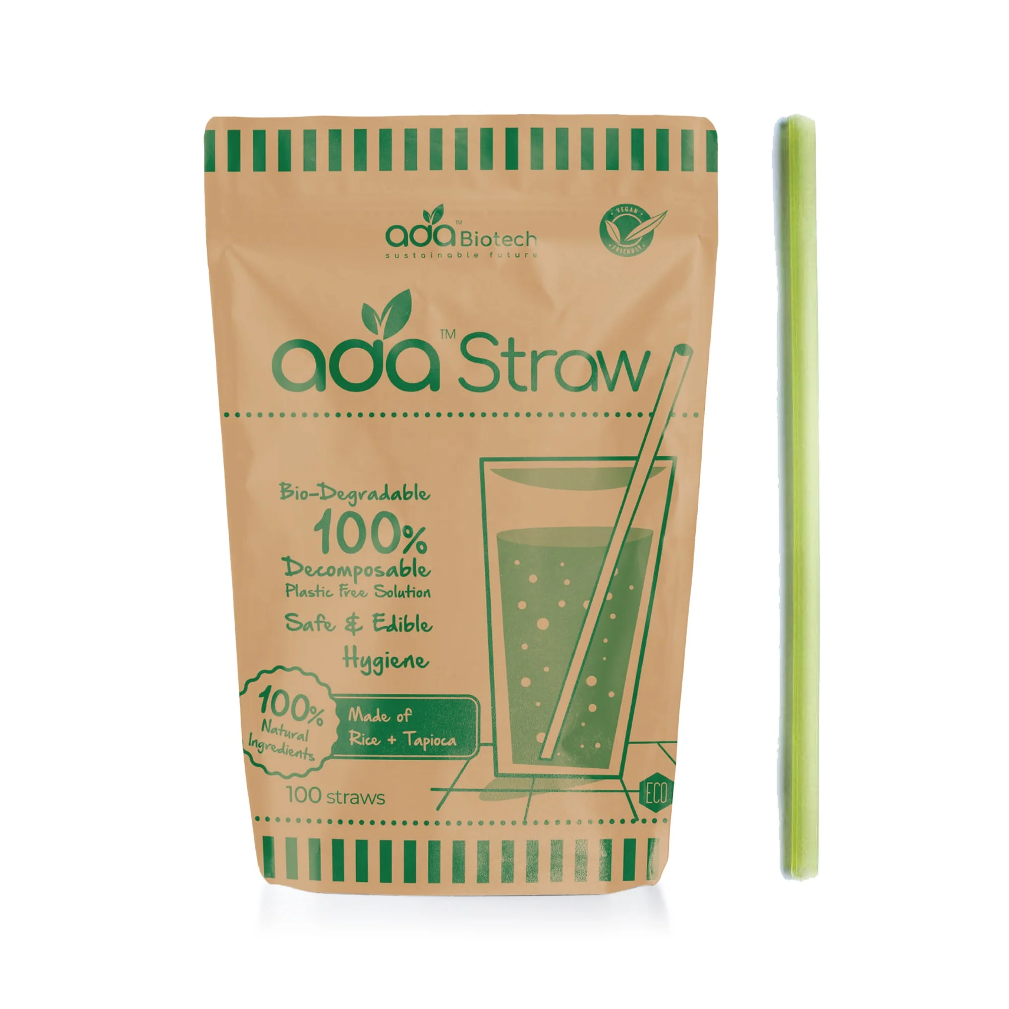 ADA Biotech - Ada Biotech x ZUS Coffee Ada Straw is ZUS Rice Straw @ all  ZUS Coffee nationwide! Now you can enjoy your coffee with the most  eco-friendly straw! ZUS Rice
