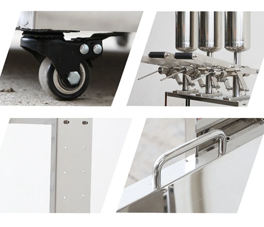 Churro Filler Machine Churro Making Machine 15L Automatic Horizontal Churro Machine Maker for Sale
