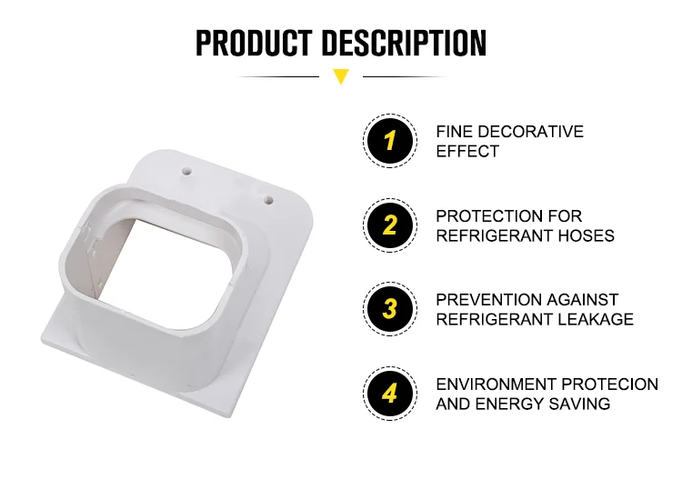 Air Conditioning Line Set Cover Duct Fittings Pvc Ceiling Hide Split