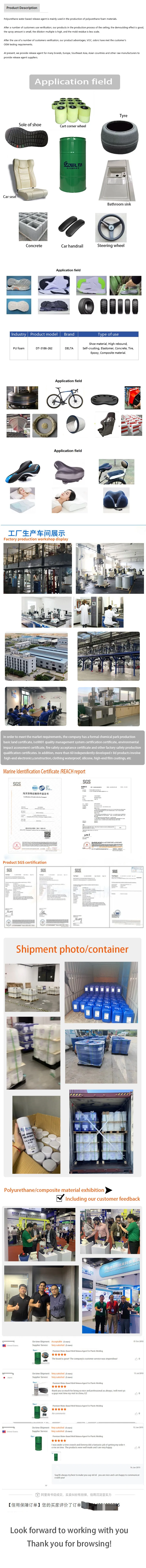Water-based Rubber Mold Release Agent with 1:15-20 Dilution Ratio for 40-100 Transverse Temperature Emulsion