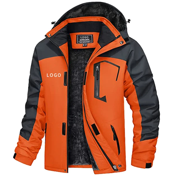 Outdoor Clothing Waterproof Jacket Ski Snow Coat Warm Lamb Fur Jacket