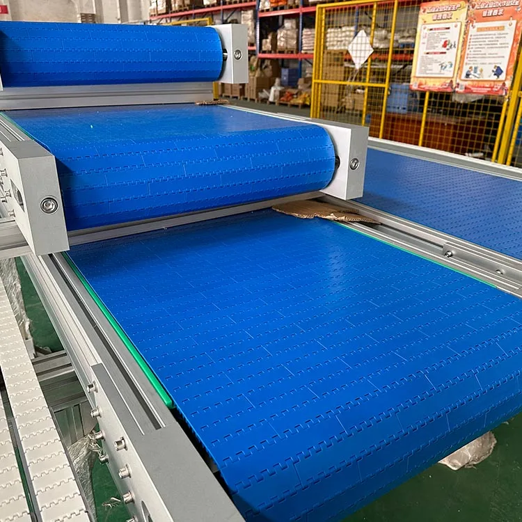 High Quality Customized High Temperature Plastic Modular Belt Conveyor System Price