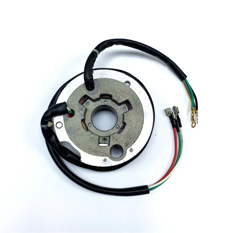 VESPA 125ET3プリマベーラ 用ジェネレータコイル 取り外し品 186974 プリマベーラ ET3 125 CCM VMB1T 用マグネトーステーターコイル