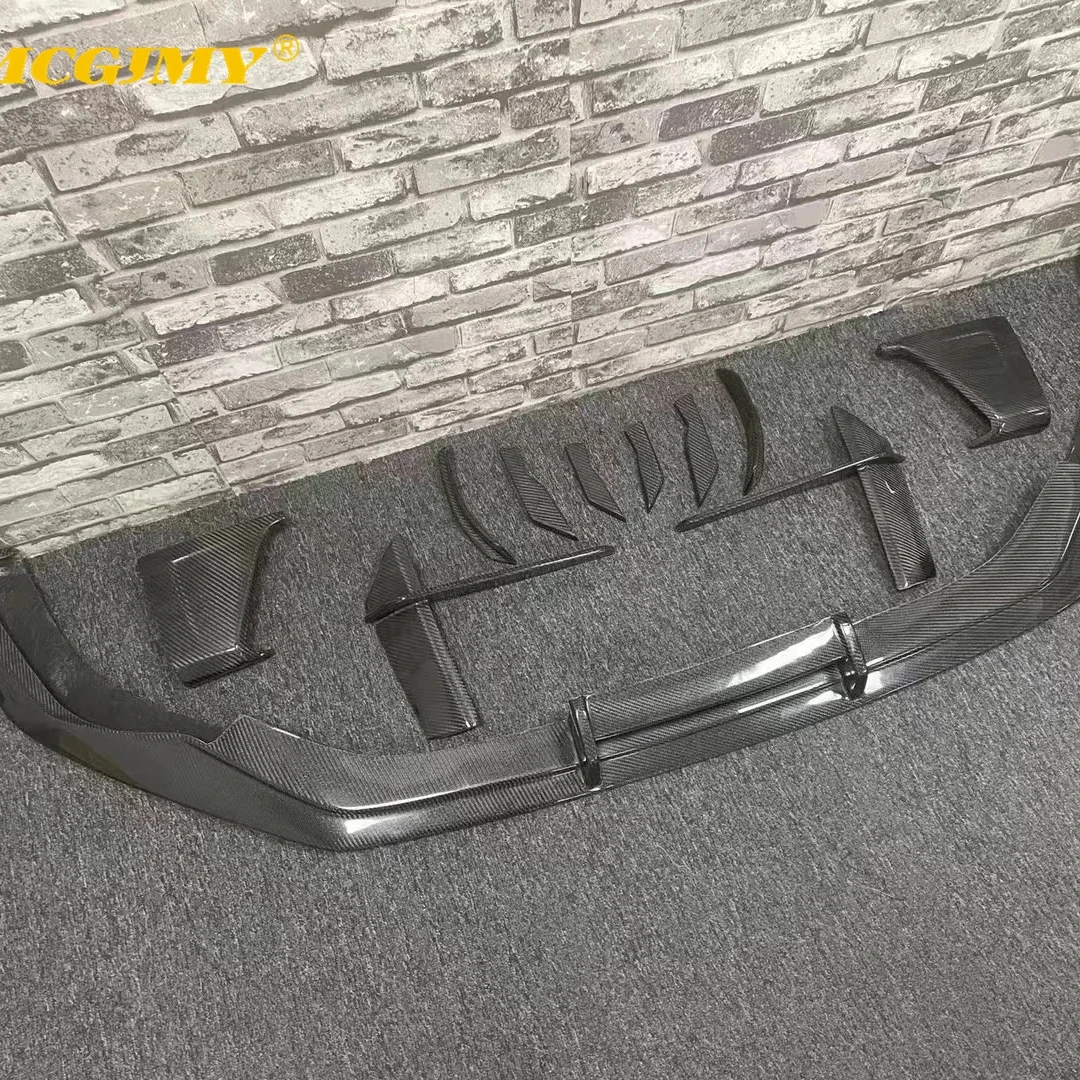 RS6 Abt Carbon Fiber Front Lip Suitable For Audi C8 RS6 Carbon Fiber Front Lip
