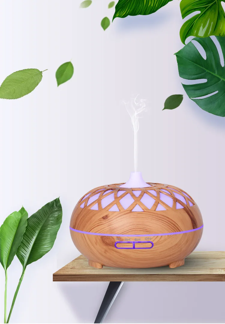 Best Hollow Wood Air Humidifier and Essential Oil Diffuser
