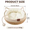 46*46*16 cm/7,5 kg chat