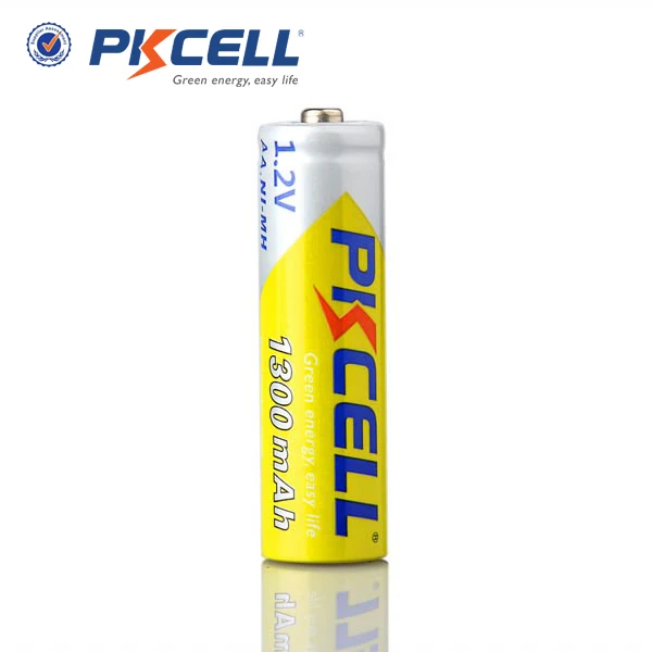 Wholesale PKCELL 1.2v  NiMh 1300mAh  AA  rechargeable battery for toys