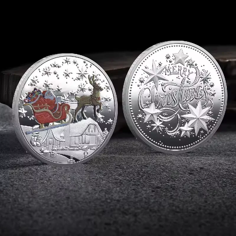 Noël Père Noël Claus Dans Vieux Pièce De Monnaie Illustration Style Pere Noel En Jouant Avec Une Enfant Dans Rouge Robe Noel Ornement Grave Metal Art Ai Genere Noël Père Noël Claus Dans Vieux Pièce De Monnaie Illustration Style Pere Noel En Jouant Avec Une Enfant Dans Rouge Robe Noel Ornement Grave Metal Art Ai Genere