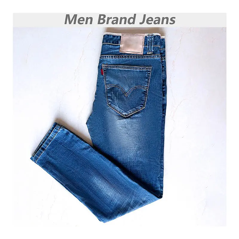 Stock Used Jeans Men Skinny Jeans Surplus Garments Cheap Secondhand